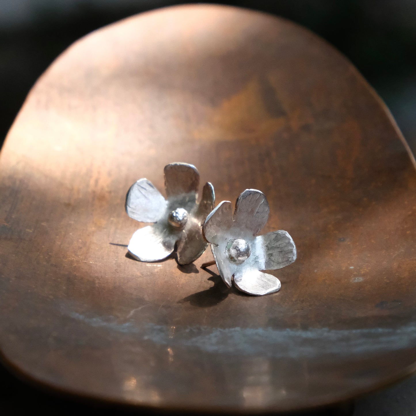Silver Petal Forms